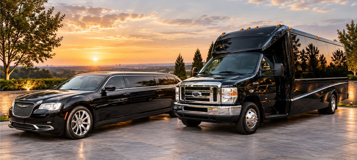 limo or party bus